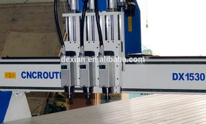 mass production!!! ATC function 3 spindles wood working cnc router machine for wood funiture
