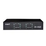 Matel Case 4 ports auto USB kvm switch with Audio usb kvm switch