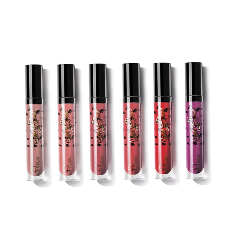 Matte Velvet Girls Unique Lip Gloss With Custom Packaging