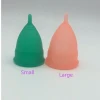 medical silicone menstrual cup with customized package