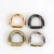 MeeTee F4-6-16mm Metal D Ring Buckles Clasp Diy Leather Craft Garment Clothes Luggage Sewing Handmade Bag Purse D Rings