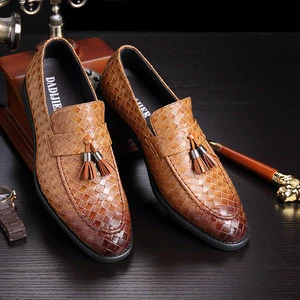 Men loafer shoes leather casual 2019 formal shoes men
