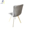 Metal Frame Plastic Stacking Chair Visitor Conference Chair
