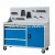 Import Metal Used Tool Trolley Heavy Duty Tool Cabinet Garage with Tool Hanging Backboard from China