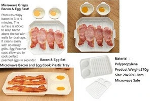 Microwave Bacon and egg cooker