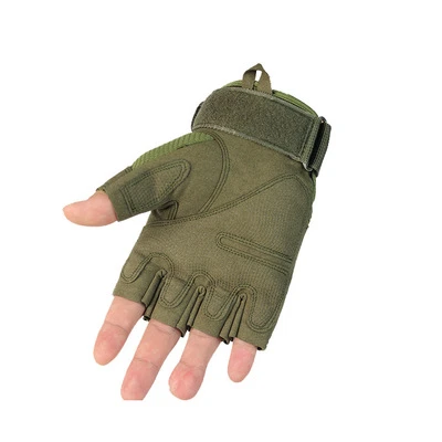 Military Equipment Army Protect  Fingerless  Hunting Tactical Gloves