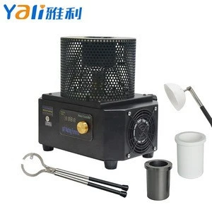 Mini 2KG Temperature Control Smelting Machine Industrial  Furnace Induction Furnace