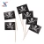 Import Mini Double knife pirate Paper Food Picks Dinner Cake Toothpicks Cupcake Decoration Fruit Cocktail Sticks Party Topper S from China