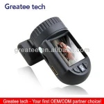 Mini Small Ambarella Full HD 1080P Car Black Box OV2710 Sensor Plate input function 1.5" GPS DVR