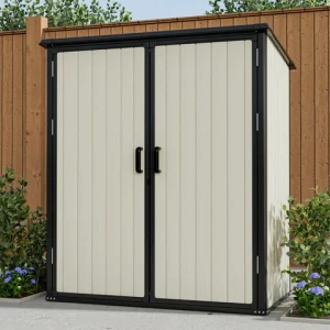 Mochen Custom Outdoor Storage Shed 3*5ft PP Resin Garden Storage Tool Sheds Waterproof Made in China