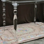 Modern pmma plexiglass table legs acrylic legs for furniture