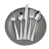 Modern stainless steel restaurant dinner silverware 20 piece flatware cutlery set spoon fork knife