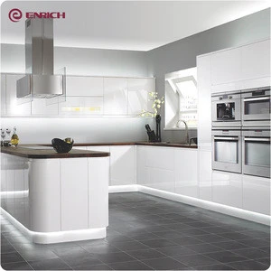 Modern style high glossy discontinued lacquer kitchen cabinet