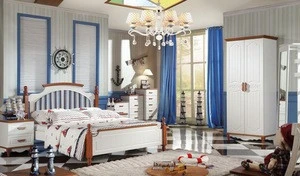 Modern turkey kids bedroom set used bedroom furniture for sale