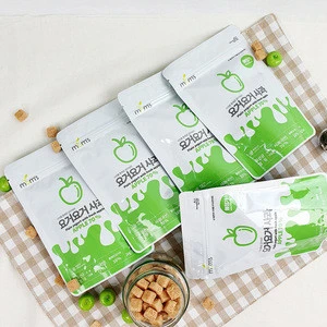 Mom's Dried Yogurt Snack (Apple Fruit Flavor) 17g x 5 Packs Baby Weaning Food Safety Fresh Ingredients Nutrition Items Daily