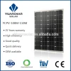 Monocrystal solar panel 100w hot sales mono solar panel