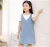 Import mother and daughter matching outfits light blue jeans dress fresh simple summer latest from China