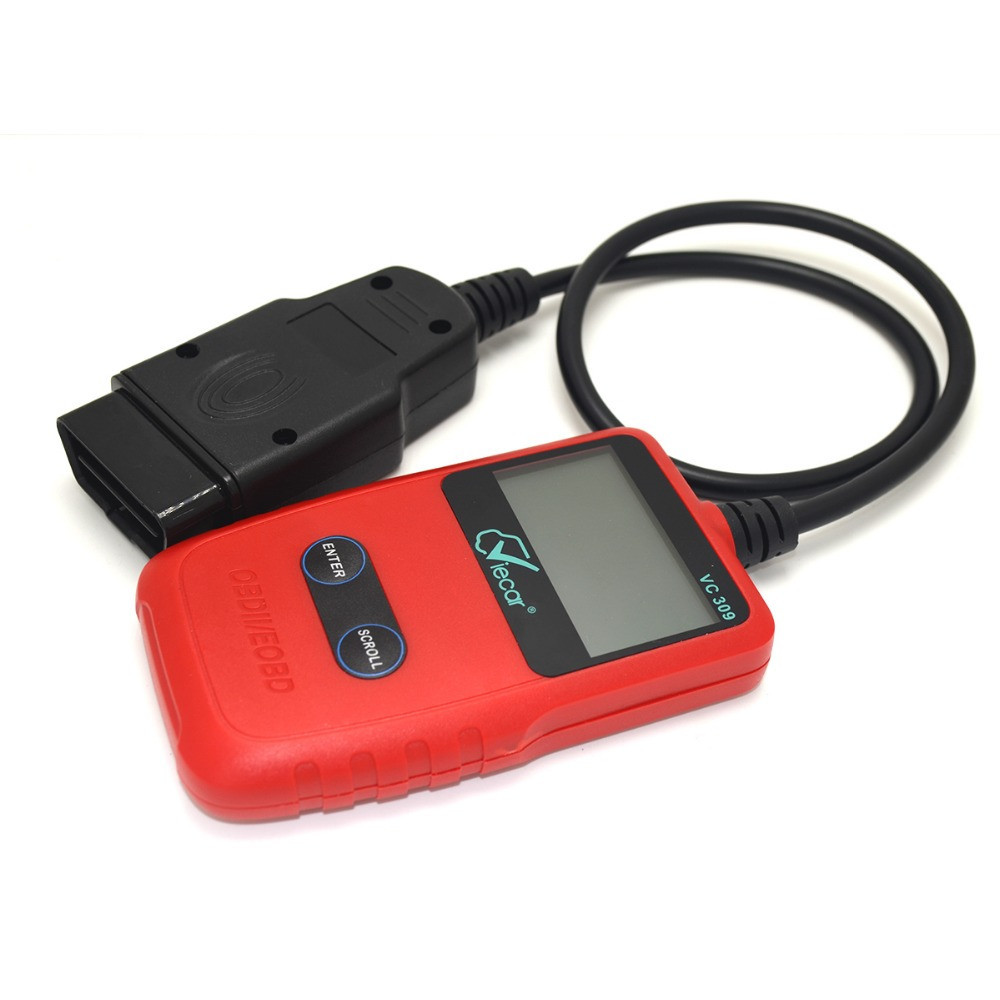 Buy Ms309 Scanner Can Obd2 Ii Car Fault Code Reader Diagnostic Auto ...