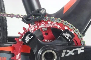 MTB Chain Guide Bike Red And Black Iscg 05 BB Mount 7075 Aluminum Alloy Bicycle Chain Protector Spare Parts For Bicycles