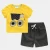 Import Mudkingdom short-sleeved baby cartoon suit 2020 summer suit boys&#x27; wear children&#x27;s T-shirt short clothing sets from China