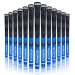 Multi Compound Midsize Golf Club Grips, Hybrid Corded Rubber Golf Club Grips