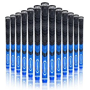 Multi Compound Midsize Golf Club Grips, Hybrid Corded Rubber Golf Club Grips