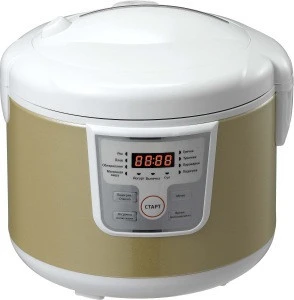Multi function 5L 800w easy to operate RTS online sales as seen on TV non stick inner pot slow cooking mini rice cooker