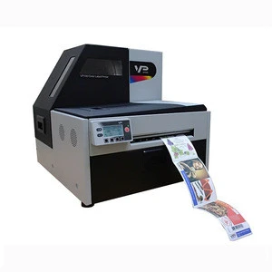 Multi-functional digital label printing flatbed inkjet printer machine