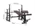 Import Multi functional household weight lifting bench indoor tensile training sports fitness equipment from China
