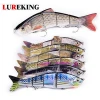 Multi Jointed Fishing Lures 250mm 145g Big Sized Soft Fin Musky Saltwater Fishing Lures