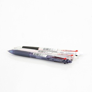 Munhwa low viscosity 3 colors retractable ballpoint pen