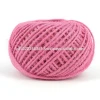 Natural &amp; Color Raw Jute Yarn 3mm Jute Rope