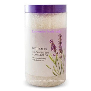 Natural Dead sea bath salt with lavender essential oil