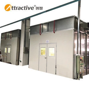 Natural design car parts manufacturing industrial spray painting booth coating production line