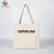 Import natural raw white canvas bag and canvas cotton tote bag with customer logo printed from China