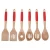 Import Natural  Wood Kitchen Utensil 6 Set kitchen/cooking tool set from China
