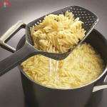 NBRSC Large Plastic Nylon Food Strainer Scoop Colander Slotted Spoon