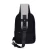 Import New Anti-thief Messenger Bag with USB Charging For Men Single Shoulder Chest Bag from China