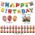 Import New Arrival Cartoon Super Mario Brother Character Foil Latex Balloon Sets Banner Flag For Kids Happy Birthday Party Decoration from China