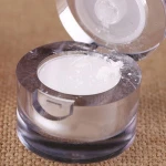 New Brand 2 in 1 Eye Make Up Face Brighten Highlighter Shining Shimmer Powder Pigment White Color Single Eyeshadow Palette