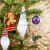Import New Christmas Ornaments Forest Old Man with Lamp Pendant Faceless Doll Luminous Small Pendant Christmas Tree Ornaments Girl Back from China