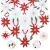 Import New Christmas Table Runner Luxury Holly Poinsettia Table Runners For Sale from China
