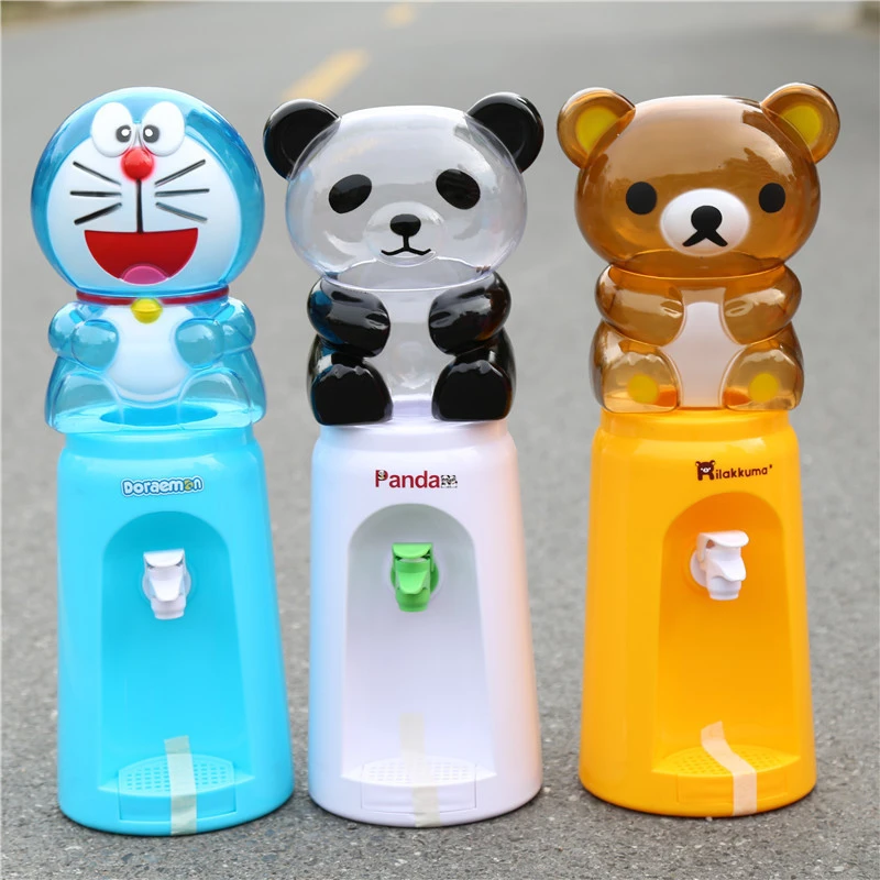 New Cute Cartoon Design Mini 8 Cups Water Dispenser No Warming Drinking Machine for Children Office Pet Dog Cold Water Dispenser