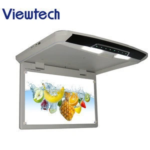 New design 17.3 inch touring bus tv ceiling monitor