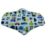 New Design Bamboo Menstrual Pads Reusable Waterproof Cloth Sanitary Napkins Pad