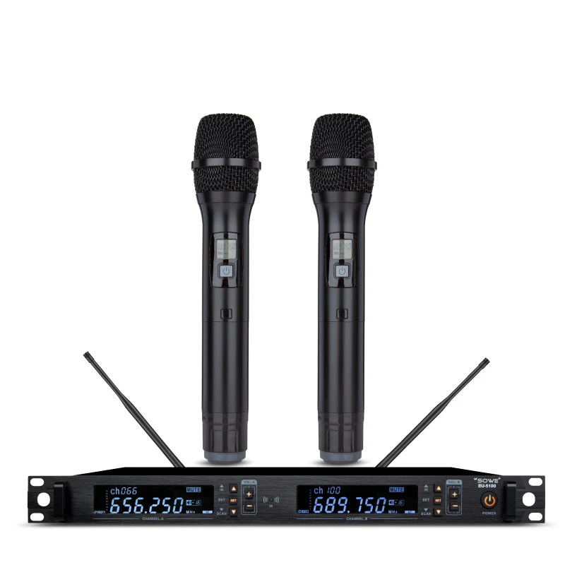 New design cheap price UHF digital wireless microphone