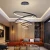 Import New design factory decorative indoor manufacturer luxury LED modern rings pendant chandelier light from China