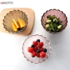 New Design Hottest Price Food Wholesale Glass Bowl Fruit Salad Dessert Bowls with High Quality