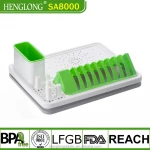 New Design Kitchen Plastic Dish Drying Rack kitchen draining rack plastic household