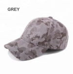 New Design Men Camo Suede Outdoor Sport Cap Baseball Hat Sport Caps